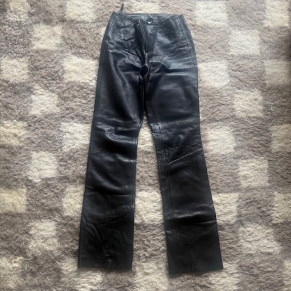 Vintage Banana Republic Real Leather Pant Size 2